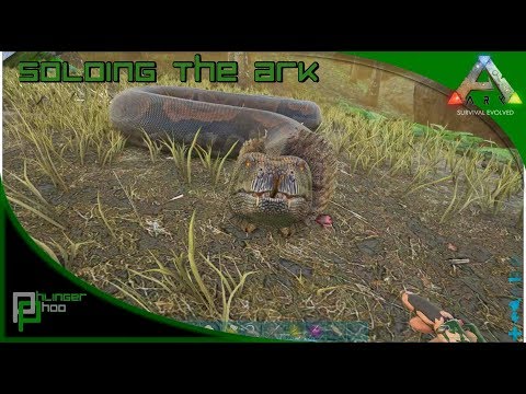 Soloing the Ark S4E45 - Titanoboa Taming - Easy Titanoboa Eggs!