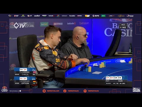 €500k GTD MAIN EVENT DAY 2 @ The Festival Bratislava