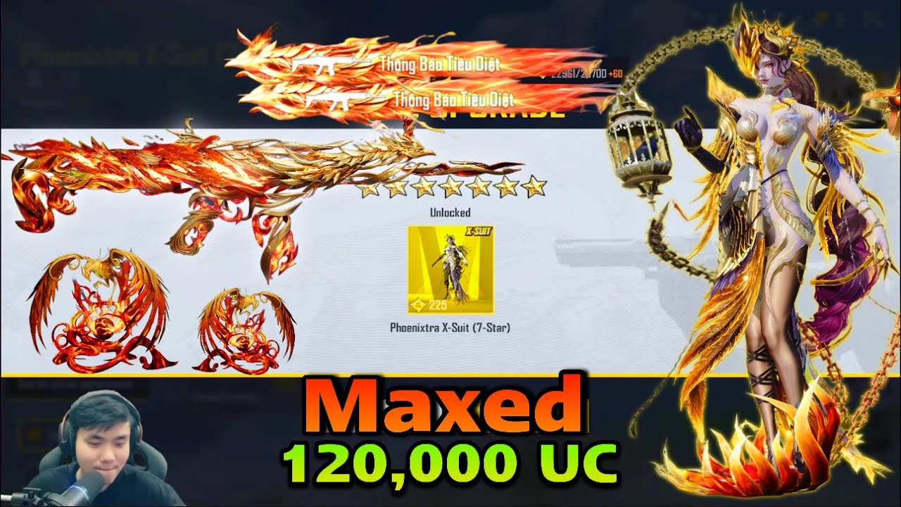 Full upgrade to Rising Phoenixtra X-Suit & Scar-L Phoenix Rising