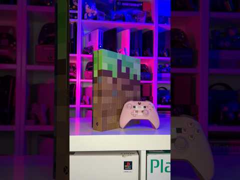 Xbox One S Minecraft Limited Edition Startup
