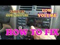 How to fix a cassette mp3 adapter with very LOW VOLUME