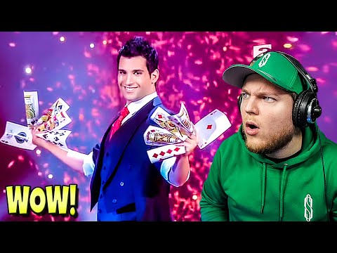 Mega KOMPLEXE Karten Manipulation 😲 Zauberer reagiert