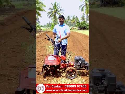 KCI Rotary tiller machine