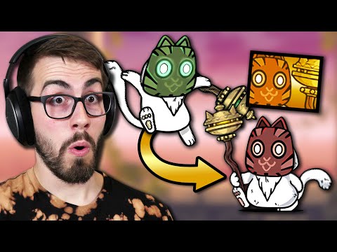 Defeating Masked Grandmaster Cat in Infernal Tower! (Battle Cats)