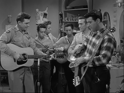 Andy and the Country Boys | "Flop Eared Mule" & "Crawdad Song" | The Andy Griffith Show S1E19 (1961)