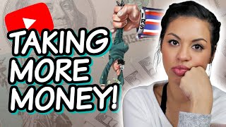 YOUTUBE TAKING 24% OF NON-US BASED RESIDENT INCOME...YouTube Tax Changes 2021