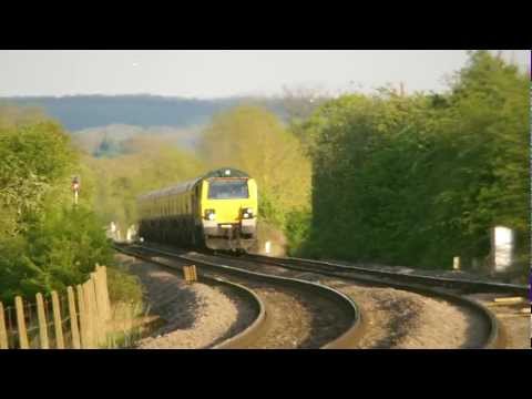 HD Class 70 Music 70013 at Moreton-On-Lugg on 6Z15 Portbury Crewe Basford Hall 12/05/12