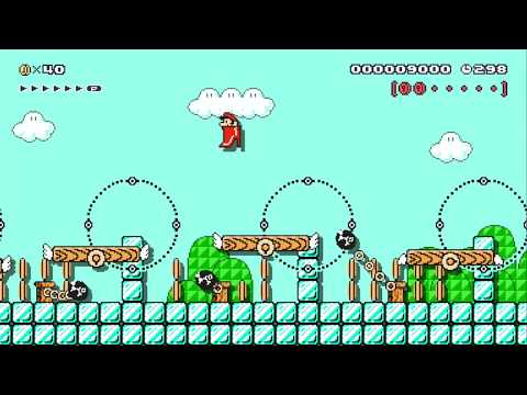 4-1:Summer-Winter Plains by Myuu - Mew Mew Mario - SUPER MARIO MAKER - NO COMMENTARY 1ay