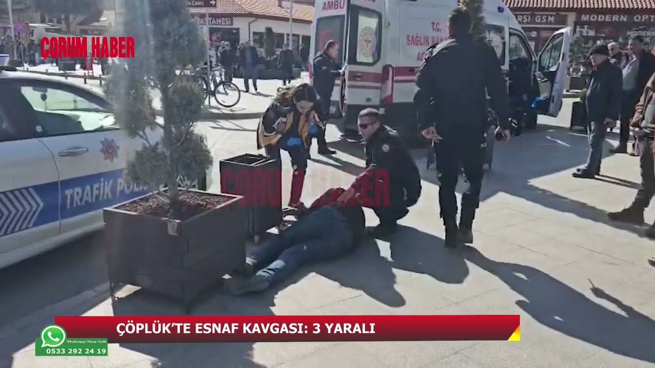 Ayakkabıcılar Arastası'nda esnaf kavgası: 3 yaralı