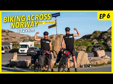 WE DID IT!! Nordkapp - Lindesnes on a traditional bicycle | Biking Across Norway EP 6