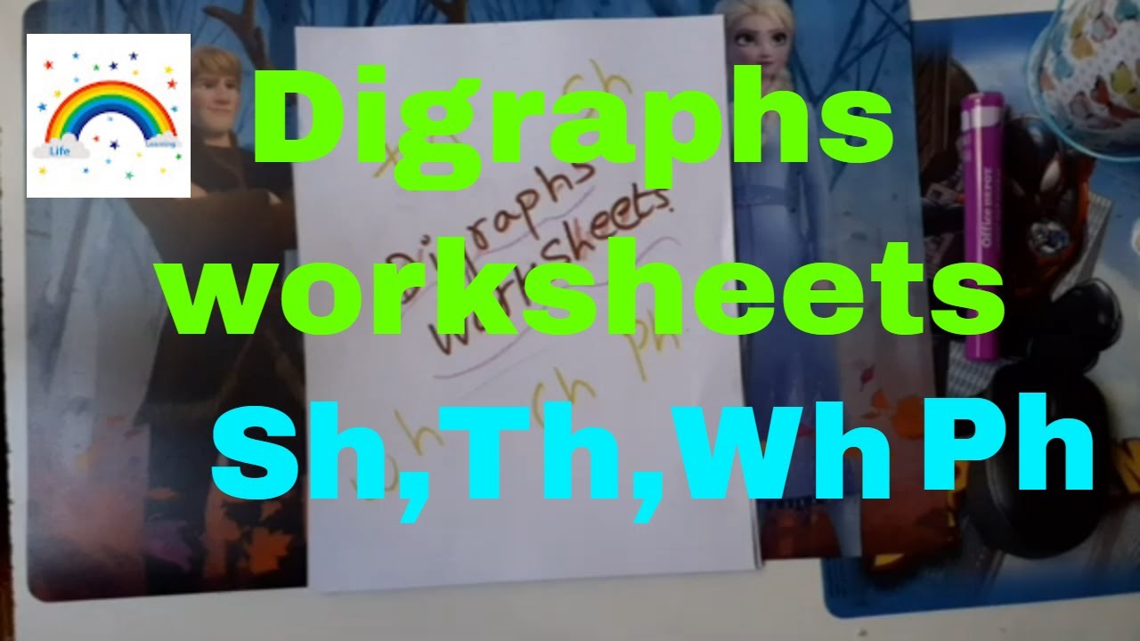 Digraphs worksheets easyway.