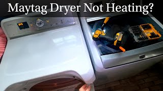 Maytag Bravos Dryer Not Heating — Diagnosis and Repair