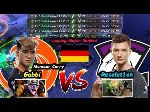 TNC Gabbi [Timbersaw] Monster Carry vs Resolut1on [Underlord] Leipzig Major Ranked Dota 2 Gameplay