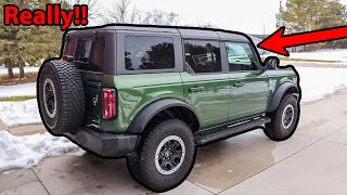 First Issue With The Bronco | How To Fix Windows!