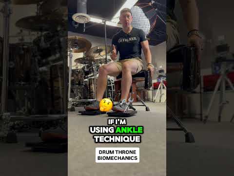 Edge or Center of Drum Throne? Biomechanics of Drum Throne Placement #drumlesson #drumthrone