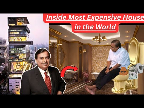 Inside The Most Expensive House 🤑 In The World | Mukesh Ambani House 'Antilia'