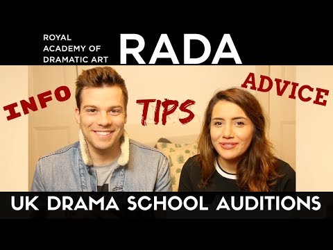 RADA Audition, Recall, & Experience | UK Drama School Tips | Informative & Chatty Video