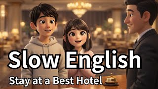 Stay at the Best Hotel — Slow and Easy English for Beginners