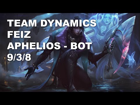 Team Dynamics Feiz Bot Aphelios vs Varus - KR Challenger Patch 10.8