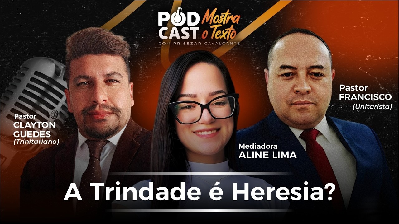 A TRINDADE É HERESIA?  ALINE LIMA, MISSIONÁRIO CLAYTON GUEDES E PR. FRANCISCO - 23/02/26 - (AO VIVO)