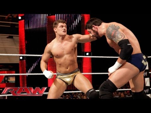 Cody Rhodes vs. Wade Barrett: Raw, July 29, 2013