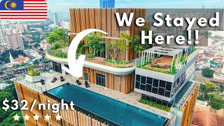 What $32 Gets You in SOUTHEAST ASIA! 5 Star Hotel in Malaysia | Rooftop Infinity Pool | Skyline View