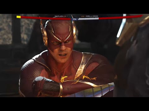 Injustice 2 - The Flash vs Gorilla Grodd (Hard)