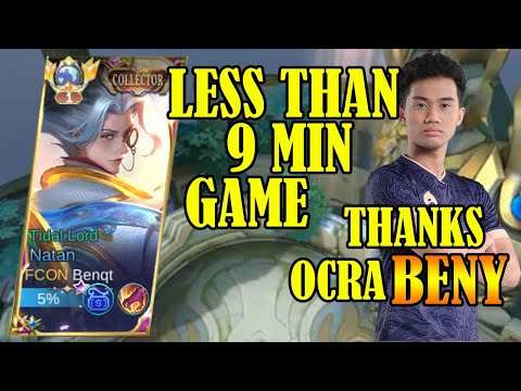When BENQT Plays In Rank Game | 7 Mins Game Only - MLBB