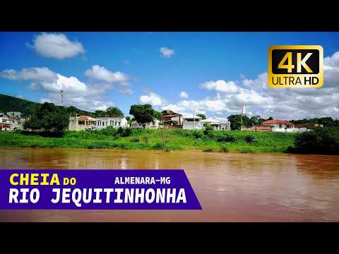 Cheia do Rio Jequitinhonha (Almenara-MG) (4K)