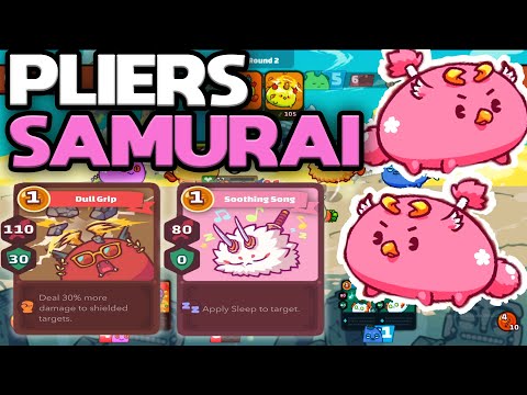 Top rank Pliers and Soothing song Build - Axie inifinity