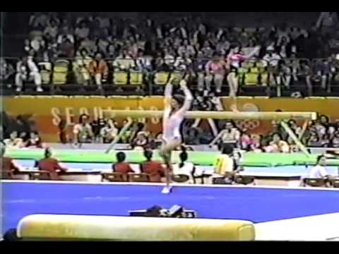 8th T HUN Zsuzsa Misko FX - 1988 Olympic Games 9.650