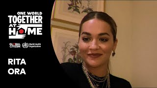 Rita Ora performs &quot;I Will Never Let You Down&quot; | One World: Together At Home