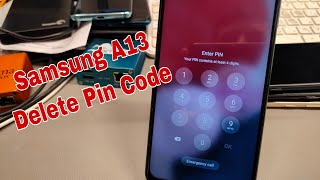 How to Hard Reset Samsung A13 (SM-A135F), Delete Pin, Pattern, Password lock.