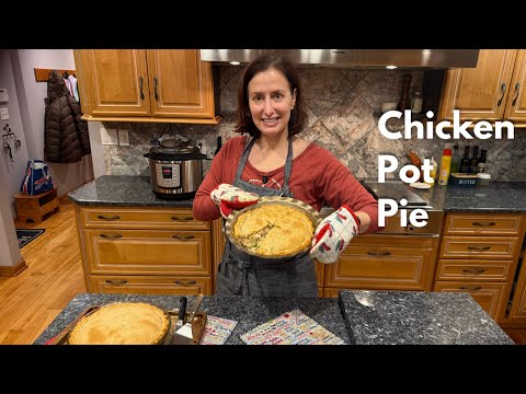 THE ULTIMATE Comfort Food: Homemade Chicken Pot Pie!