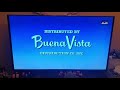 Buena Vista Distribution Logo Walt Disney Presents 1967