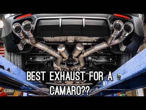 Best Exhaust For A 2018 Camaro SS?! (MBRP Catback Exhaust)| How to Install Rear Valance on Camaro