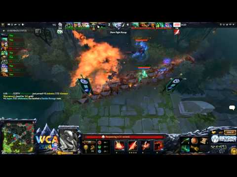 [FY STILL GOD] LGD vs VG - Game 1 (WCA 2014 LAN - LB Round 2)