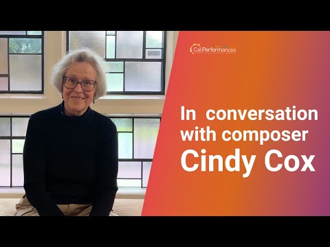 In Conversation with Cindy Cox - YouTube