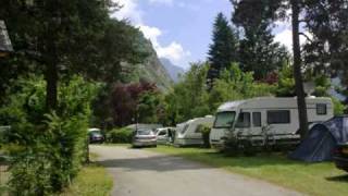 preview picture of video 'Camping La Cascade Bourg d'Oisans  ( Isère )'