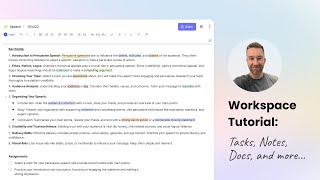 Tutorial: The ByDesign Workspace