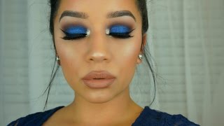 Urban Decay Gwen Stefani Palette | Royal Blue Smokey Eye