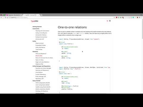 Many to Many Entities in Typeorm