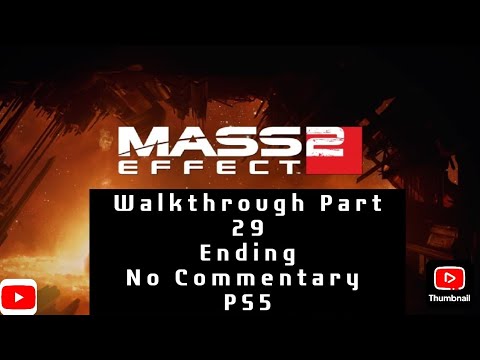 Mass Effect 2 Legendary Edition | Walkthrough Part 29 Ending | No Commentary | PS5 