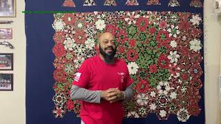 The longest kaleidoscope quilt in history!