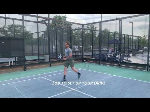 Master Athletics Lobbing With a Purpose in Platform Tennis