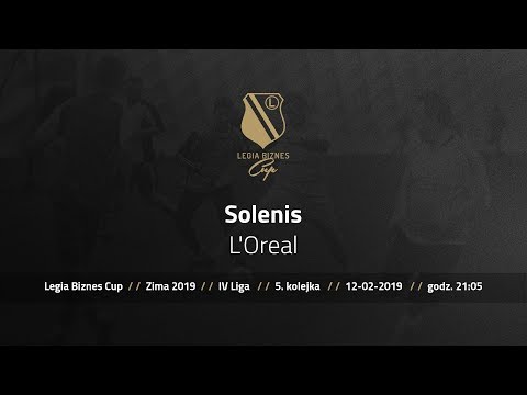 Skrót spotkania Solenis - L'Oreal ( Legia Biznes Cup Zima 2019 )