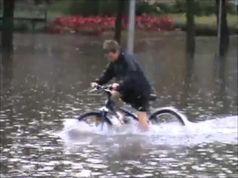 Flood in Bauska, 2009