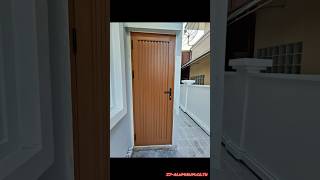 ชุดประตูบานเปิดลายไม้สักทอง