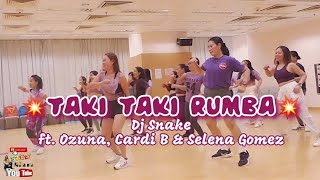 Download lagu TAKI TAKI RUMBA ZUMBA DANCE REMIX #zumbafitness mp3