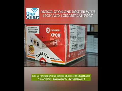 Digisol 3 years xpon onu with voice, upto 1gbps